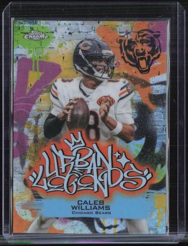 2025 Topps Chrome Caleb Williams Base (RAW)