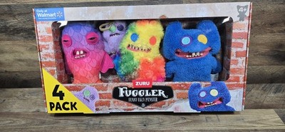 Zuru Fuggler Plush 4 Pack Walmart Exclusive Funny Ugly Monster New Sealed Set