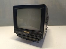 télévision ancienne portable noir et blanc - tensai - télé vintage