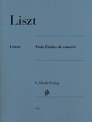 Franz Liszt 3 Concert Etudes Piano Studies