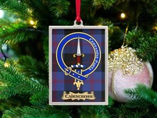 Cairncross Clan Scottish Tartan Ornament