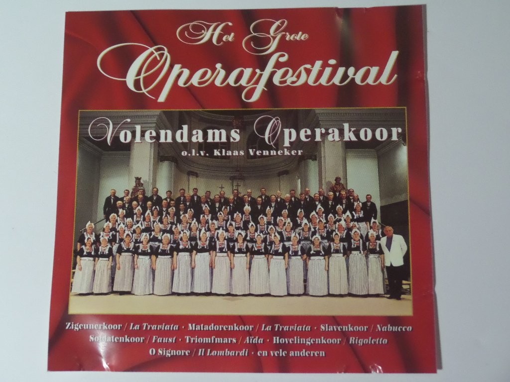 Большой оперный фестиваль в Волендаме - Volendamse Operakoor (1 CD) (CD)