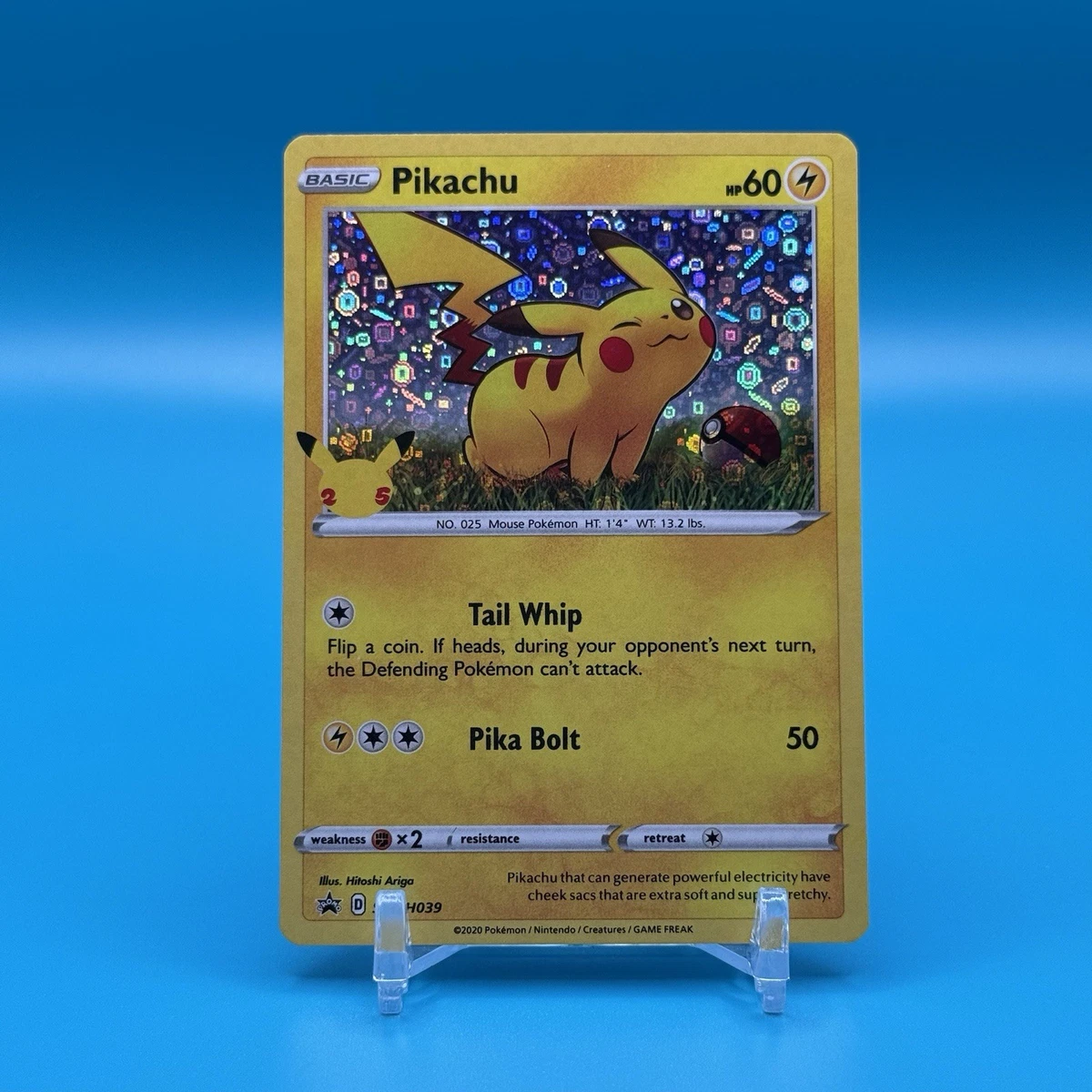 Preços baixos em Pikachu SWSH039 SWSH: Sword & Shield Promo Cards