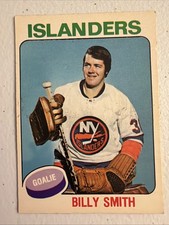 1975-76 O-Pee-Chee Billy Smith #372 HOF NY Islanders