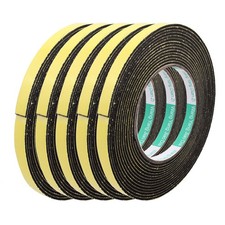 5Pack 10mm Width 2mm Thickness EVA Single Side Sponge Foam Tape 5 Meters