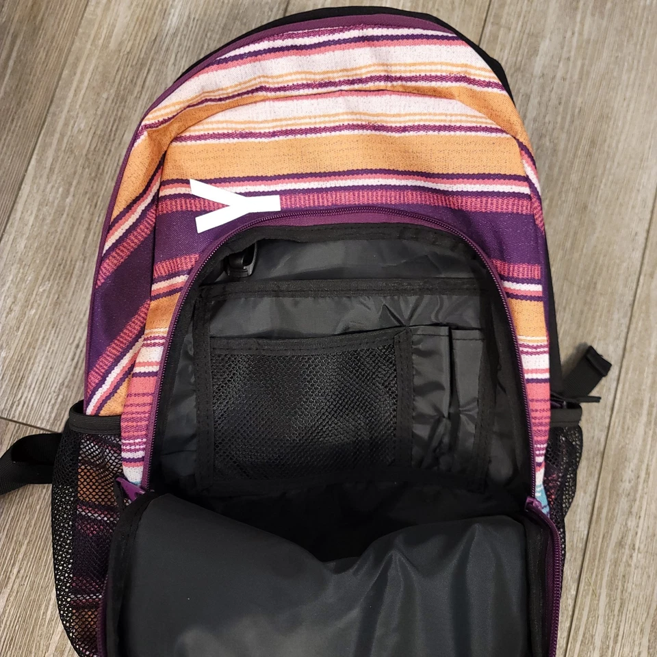 ROXY Mochila Bolso Escolar Mujer Niñas Estampado Geográfico Multicolor Foto 4 de 4