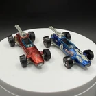 Vintage Hot Wheels Redline Brabham Repco F1 Pair of Red & Blue - Good Condition