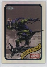 2025 Topps Chrome Marvel Comics Refractor Green Goblin #161 1n9r