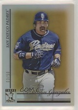 2010 Topps Tribute Gold 3/50 Adrian Gonzalez #60 s7f