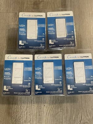 #ad Lutron Caseta Original LED Smart Dimmer Switches 5 Pack $225.00