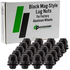 Black Lug Nuts For 2018-2024 Toyota Camry With Factory Wheels