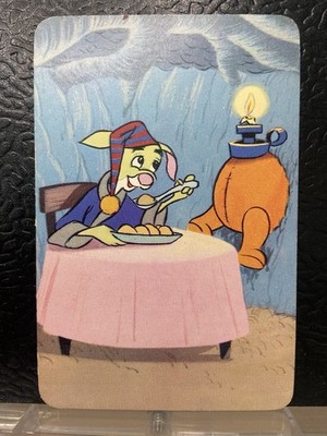 Vintage Pepys Disney Winnie the Pooh Card Game Single 1965 Rabbit