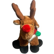 Vintage JC Penney Collection Holiday Rudolph Reindeer Moose 20 Plush Stuffed