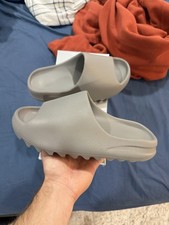 Yeezy YS-01 Gray Slides Brand New Men s Size 9 With Original Box
