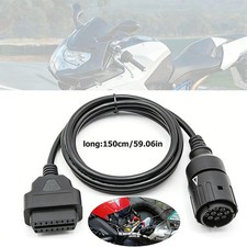 OBD2 Adapter Cable 10Pin to 16Pin for BMW Mot...
