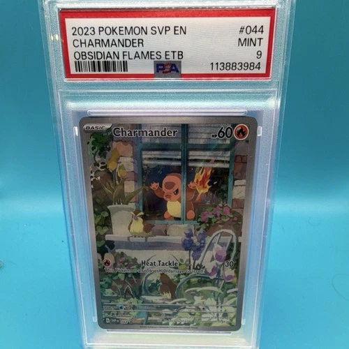 Pokémon Charmander 044 Scarlet & Violet Promo Holo PSA 9 2023 English