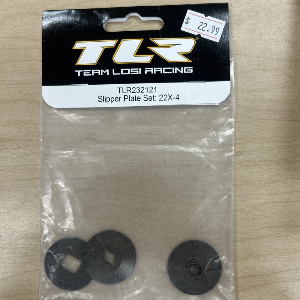 Team Losi Racing Slipper Plate Set 22X-4 TLR232121 Elec Car/Truck Replacement - Image 1 of 1