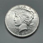 1927 $1 Peace Dollar ~ AU Details！
