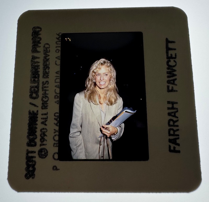 Farrah Fawcett Charlie's Angels Vintage 35MM Slide