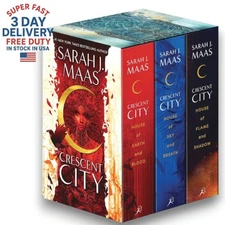 Crescent City Hardcover Box Set (1-3 Books) by Sarah J. Maas