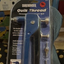 Surebonder 8510 Threaded Insert Tool for Metal, Fiberglass, Plastic - Heavy Duty