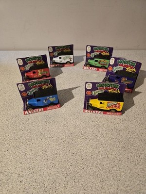 Monster Munch Snackshack Die Cast Van Sammlung Quavers Pommes Frites x6