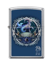 Zippo 0042, Anne Stokes-Gothic Design, Street Chrome Lighter, NEW
