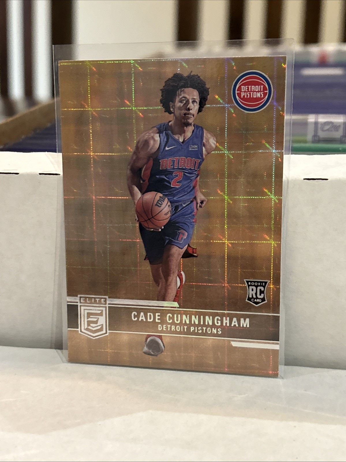 Cade Cunningham 2021 Elite #248 Asia Hyper Gold Rookie RAW #248 - Mint