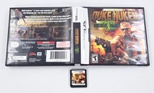 DUKE NUKEM CRITICAL MASS 2011 Authentic Nintendo DS