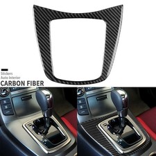 Real Carbon Fiber Console Gear Shift Panel Frame For Hyundai Genesis Coupe 13-16 Real Carbon Fiber Console Gear Shift Panel Frame For Hyundai Genesis Coupe 13-16
