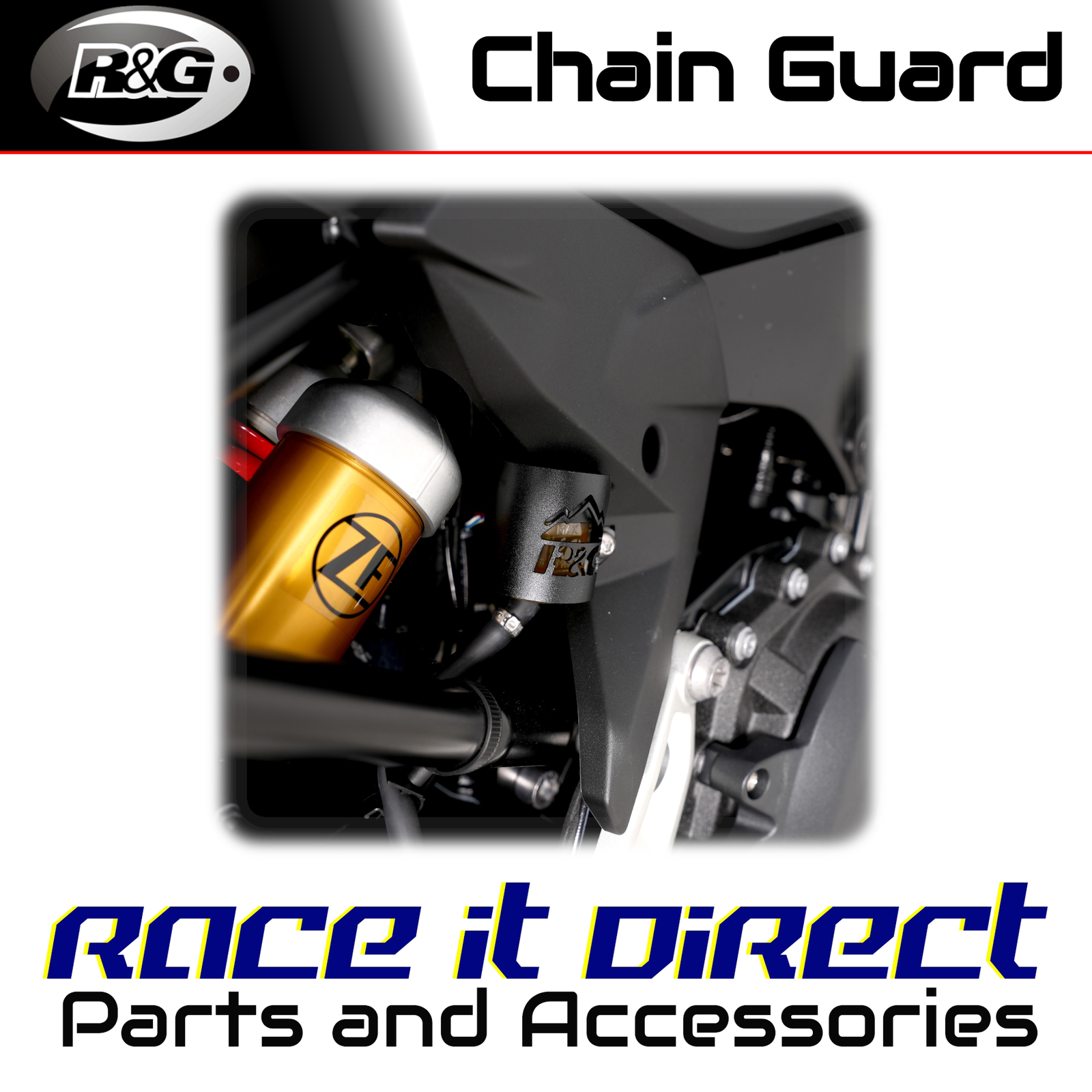 R&G - RES0009BK - Chain and Belt Guards