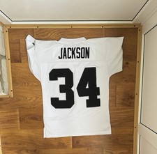 Mitchell & Ness Bo Jackson 1987 Raiders Jersey Mens 40 M White NFL Throwback