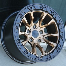 4set 17x9.0 5x127 0mm Offroad Wheels Fit Jeep Wrangler Gladiator Jl Rubicon