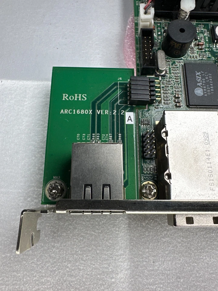 Areca ARC-1680X VER 2.2 (71-168001-X022) SAS RAID Controller PCIe Full Height Br - Image 4 of 4