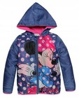 Mädchen HS1150 Disney Minnie Mouse Leichte Kapuzenjacke mit Tasche Größe 98-128