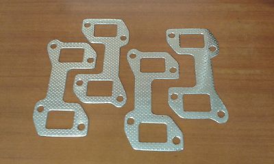 MG, MORGAN & TVR V8 OPEN PORT EXHAUST MANIFOLD GASKETS (set of 4)
