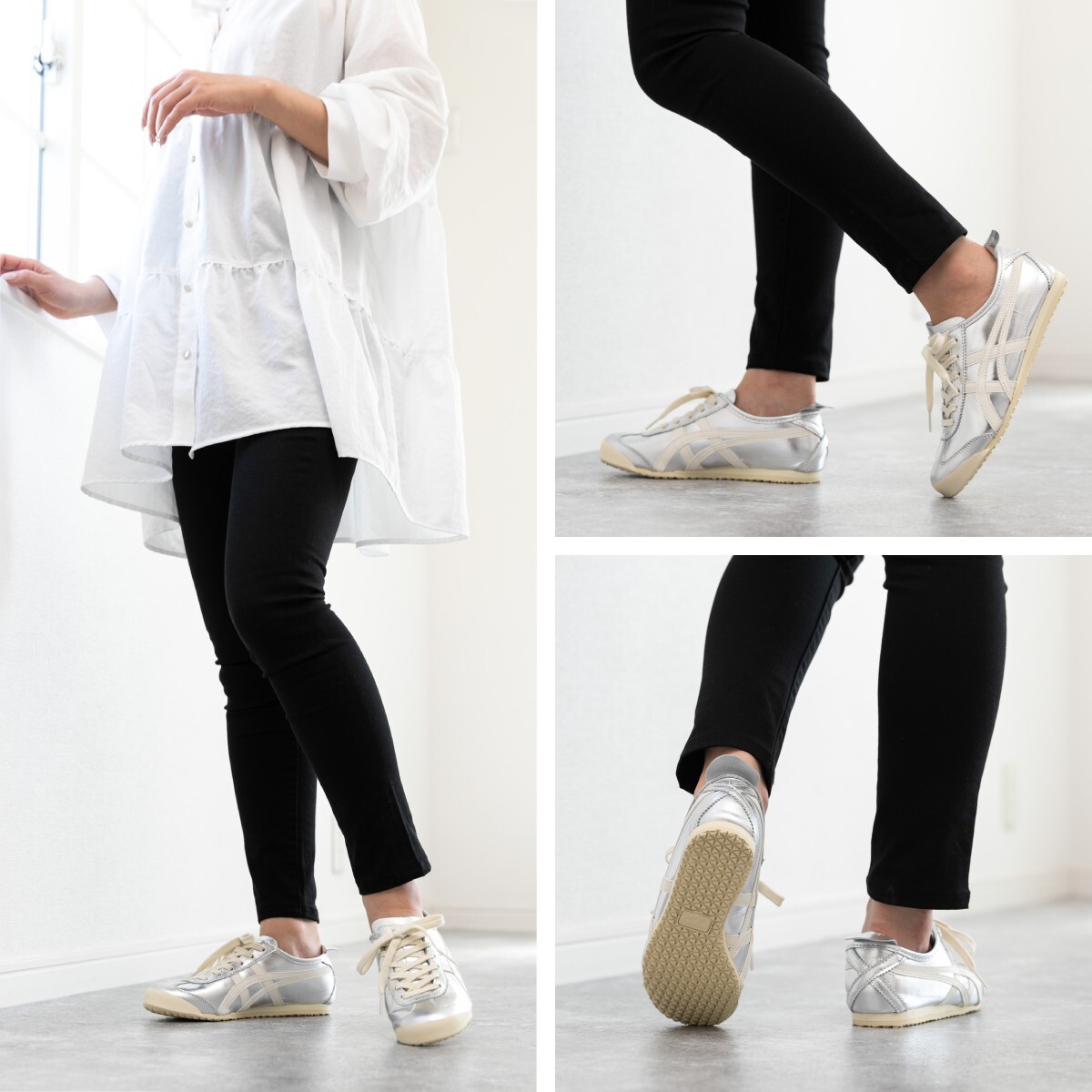 Onitsuka Tiger MEXICO 66 1183B566 021 THL7C2 9399 Silver Off Onitsuka Tiger MEXICO 66 1183B566 021 THL7C2 9399 Silver Off