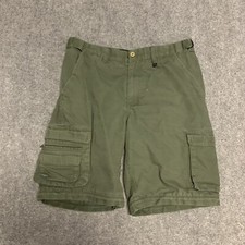 Boy Scouts of America Boys Cargo Shorts Youth 20 Size 34 Large Green Uniform