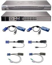 Raritan KX2-416 DKX2-416 16 Port KVM Switch &...