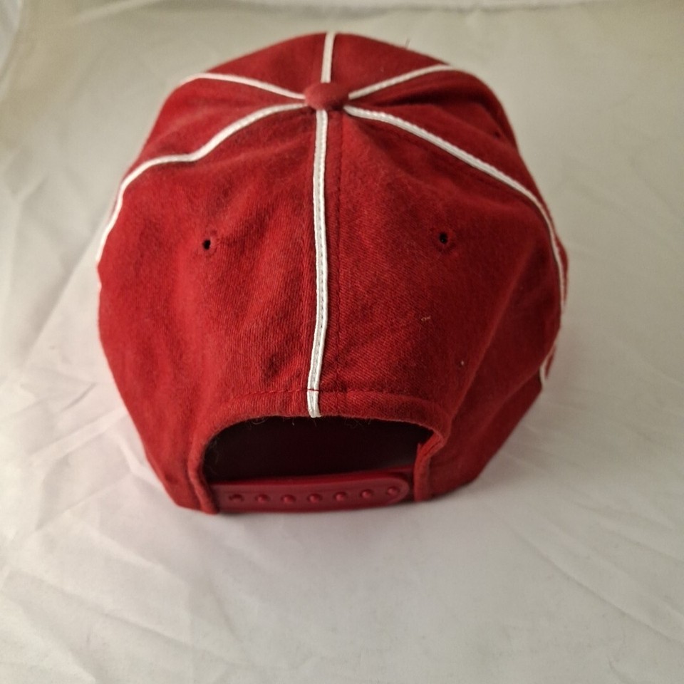 Kansas City Monarchs Hat Red Baseball Negro Leagues KC Promo Adjustable