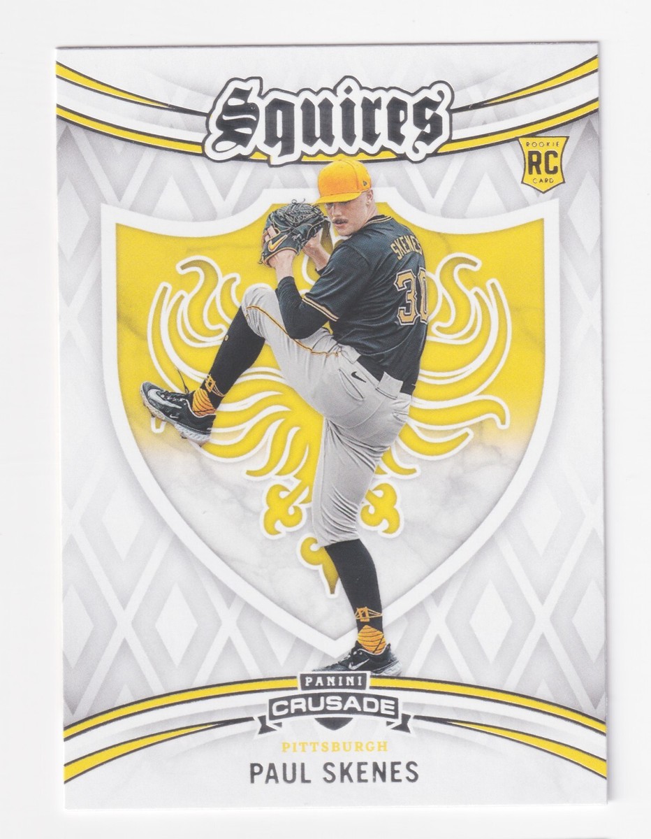 2024 Panini Crusade SQUIRES #6 PAUL SKENES RC Rookie 2024 Panini Crusade SQUIRES #6 PAUL SKENES RC Rookie