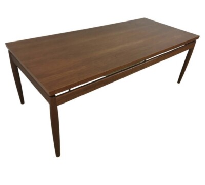 60er 70er Jahre Teak Coffee Table Table Grete Jalk France & Son Denmark Design