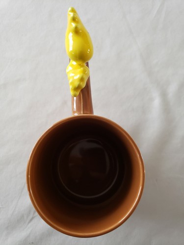 Teleflora Peanuts Woodstock on Branch Handle Ceramic Coffee Tea Cup Mug NEW - Picture 5 of 7