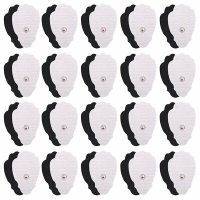 10/22/40 Large Snap On Replacement Electrode Pads For TENS Unit & Pulse Massager