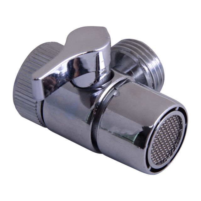 Bathroom Brass Sink Valve Diverter Faucet Splitter To Hose Adapter M22 X M24