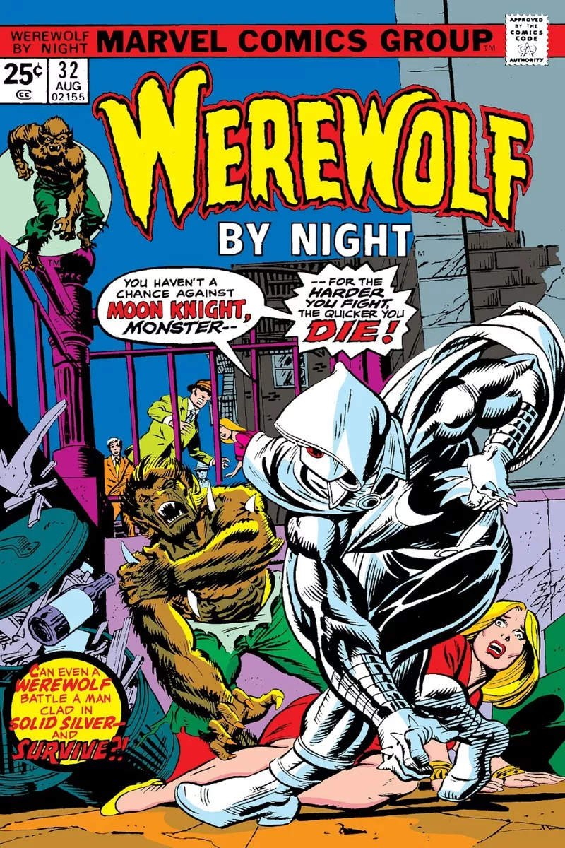 WEREWOLF by NIGHT Comic Cover Poster 