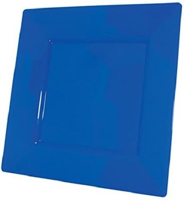 Piatti di plastica colorati oro riutilizzabili 22cm