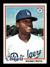 1978 Topps #228 Manny Mota NM/NM+ Dodgers DP 219741