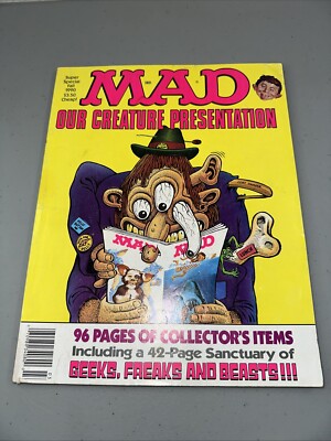 Mad Magazine Fall 1990 Super Special #72 Creature Geeks Freaks Beasts