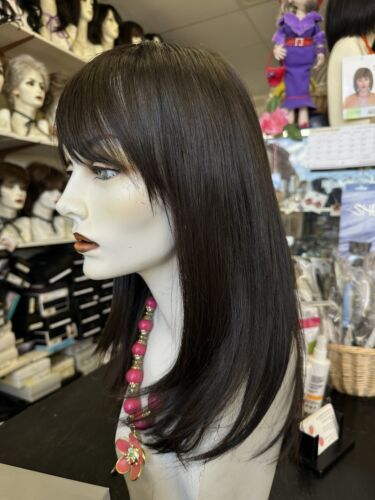 RAQUEL WELCH “INFLUENCER INSPO” RL2/4 Off Black LaceFront MonoPart Reg. $349.❤️ - Picture 4 of 15